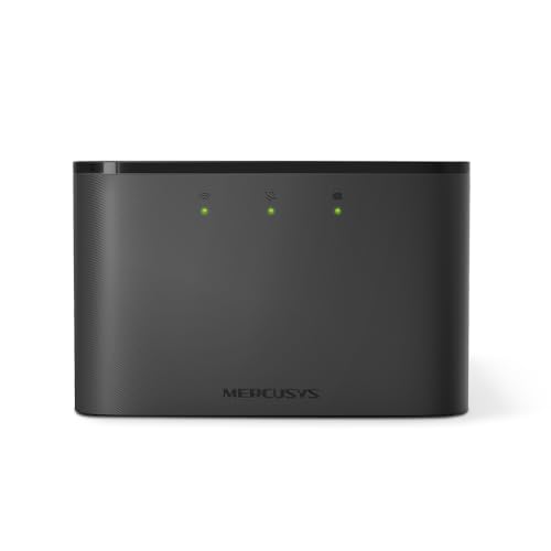 Mercusys Mobiler WLAN Router MT110, tragbares WLAN für unterwegs ohne Vertrag, 4G LTE 150 Mbps, Verbindung mit bis zu 10 Geräten, bis zu 10 Stunden Nutzungsdauer