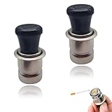 Arwrilt 2 PCS Car Cigarette Lighter, 12V Pop-Out Cigarette Lighter, Universal Fit for Most Sockets