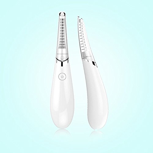 Electric Eyelash Curler Heated with Comb Design Professional USB Rechargeable Electronic Lashes Curling Tool Eye Makeup Tools for Curling Eyelashes Eyebrow Curlers Beauty Clip Pen [Upgraded Version]