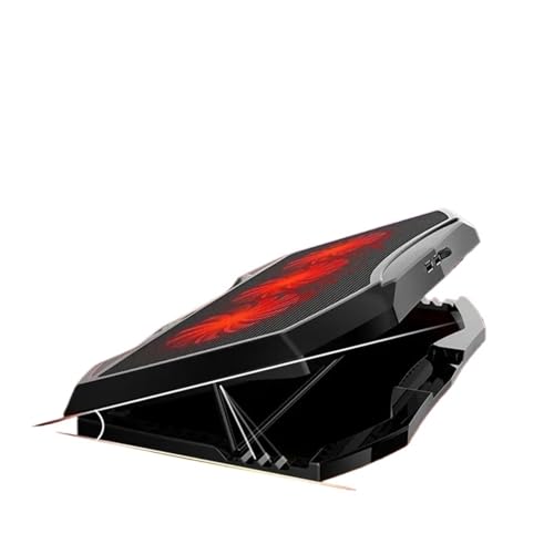 Base refrigerante para notebook con tres ventiladores ajustable miniatura 4