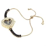 Reloj digital con pantalla de símbolo de corazón y correa de pulsera, cierre de acero inoxidable, caja de aleación para un uso constante (morado)