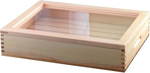 IWEJ ���i�l�^�P�[�X �t�^�t�� �ؐ��E�A�N������ ���T�C�Y �h�g�ۑ��e�� ���䌓�p �ƒ�E�Ɩ��p (42.5x32.5x9.5�Z���`���[�g��,����)