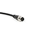 HangTon M12 5 Pin Male A-Coded Sensor Cable to Bare Wire for Industrial Controls Automation, Device Network DeviceNet, CANopen, IO Link, Profibus 3m