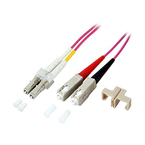 EFB Elektronik O0323.2-1.2 câble de fibre optique 2 m LSZH OM4 2x SC 2x LC Violet - Câbles de fibre optique (2 m, LSZH, OM4, 2x SC, 2x LC, Violet)