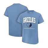 Ultra Game Men's NBA Official Teamster Short Sleeve T-Shirt, Memphis Grizzlies, Team Color, Medium