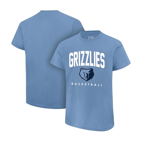 Ultra Game Men's NBA Official Teamster Short Sleeve T-Shirt, Memphis Grizzlies, Team Color, Medium