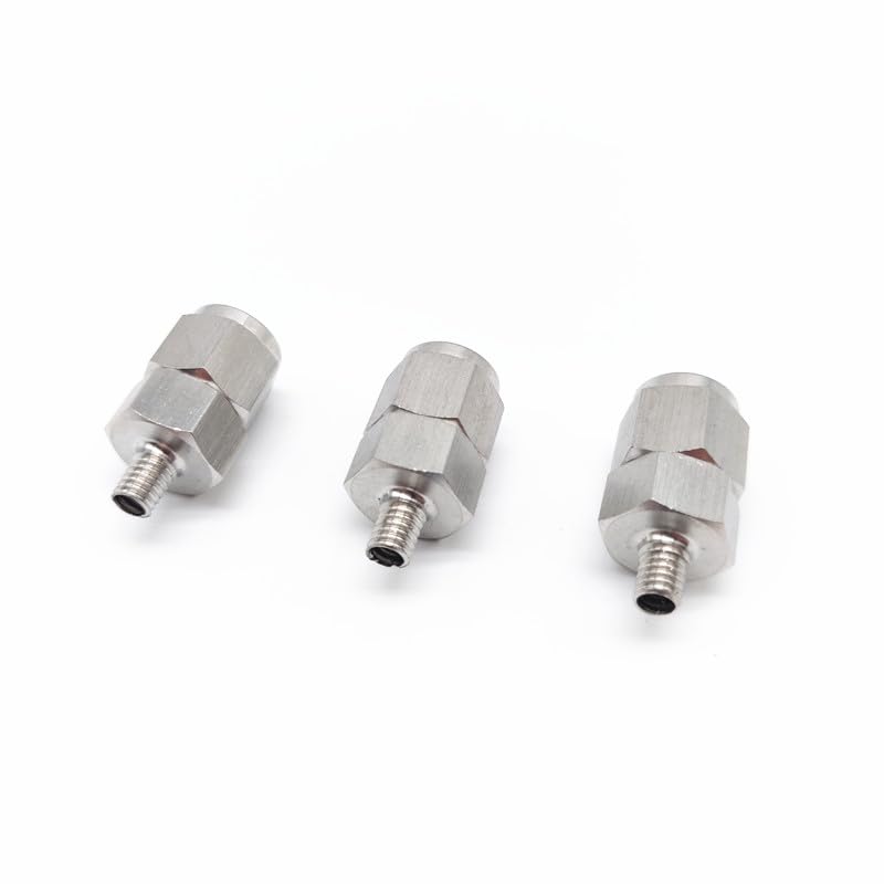1 conector acoplador de junta de tornillo rápido M6 de acero inoxidable 304 OD de 8 mm AIQFTGSNS