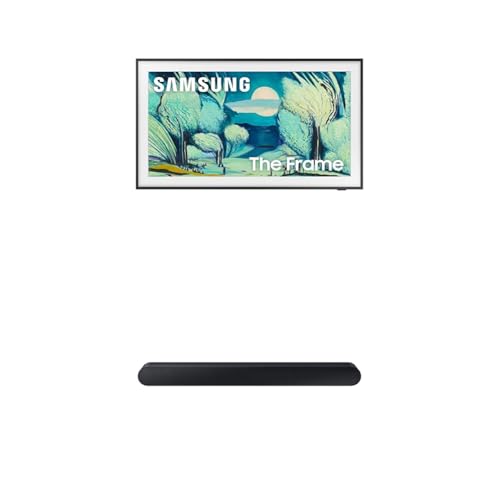 Image of Samsung 50-Inch Class The Frame LS03F 4K QLED Smart TV (2025 Model) Modern Frame Design + SAMSUNG S60D 5.0ch Soundbar w /Wireless Dolby Atmos Audio, All-in-One Design, Q-Symphony, HW-S60D /ZA