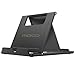 Price comparison product image MoKo Phone/Tablet Stand, Foldable Tablet Holder Compatible with iPhone 17/17 Air/17 Pro/17 Pro Max, iPhone 16/Pro/Pro Max/Plus, iPad Air/Mini, Black