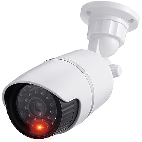 JUSTOP Dummy CCTV Camera with Flashing LED Cover