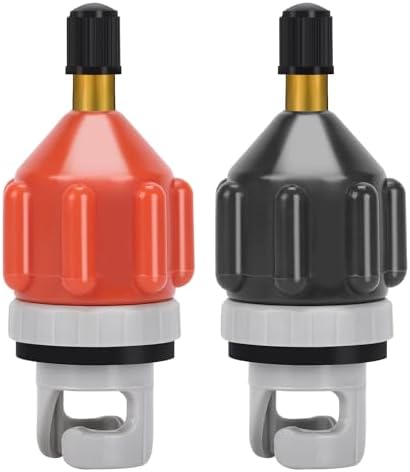 Aoiiefe 2pcs Stand Up Paddle Board Pump Adapter,Sturdy SUP Air Adapter,Strong Sealing Air Valve for Inflatable Kayak Stand Up Paddle Board