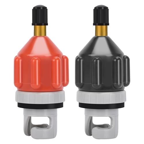 Aoiiefe 2PCS SUP Pump Adapter, Sturdy Air Valve Adapter with Strong Sealing, Universal Inflation...