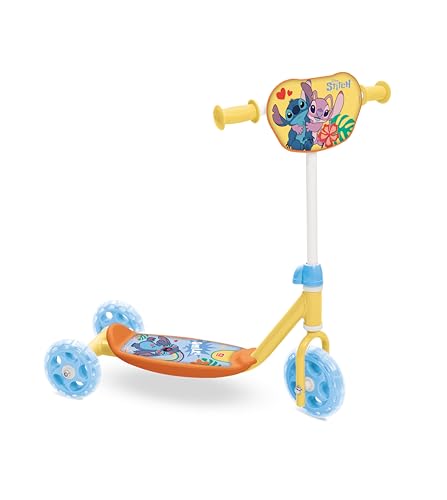 Mondo Toys – Stitch Disney My First Scooter Patinete Baby 3 Ruedas para niños a Partir de 2 años - 28812