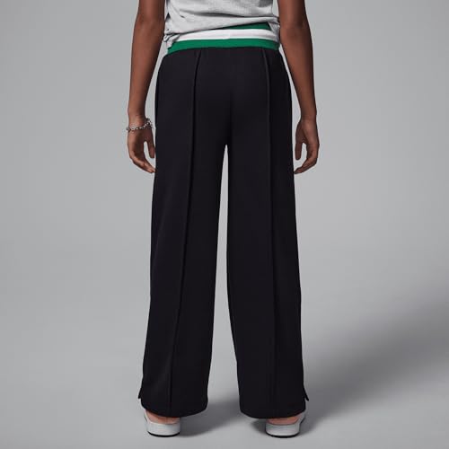 Jordan Court of Legends Big Kids' Open Hem Pants (45D704-023, Black)2