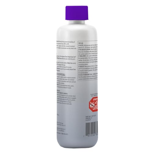 Leisure Time D Metal Gon for Spas and Hot Tubs, Powerful Water Treatment Solution, 16 Ounce