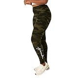 Victoria's Secret Women's Pink Logo Cotton Leggings, Camouflage, M