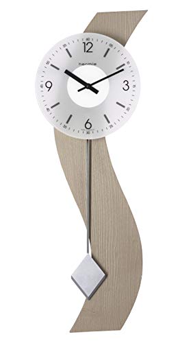 Hermle Wall Clock, Wood, 71004-U62200, 70Cm X 23Cm X 6Cm #TOP22