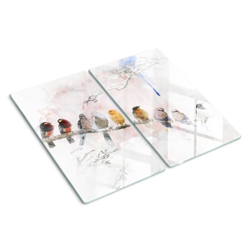 Planche à découper antidérapante en verre pour protéger votre plan - 2