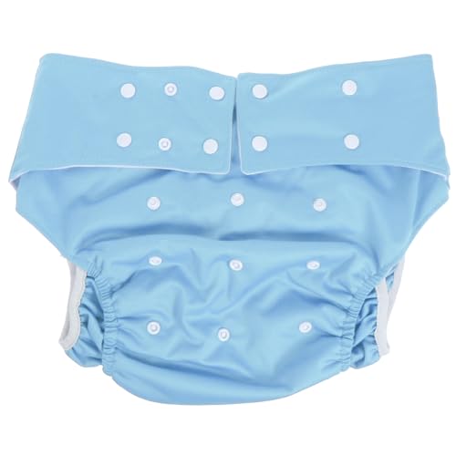 MOLUCKFU Adjustable Size Adult Diaper Pants Reusable Comfortable for Leak-Proof Sanitary Panties
