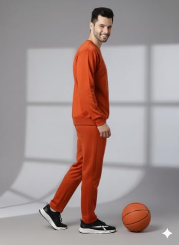 Image of Mack Jonney Graphic Print Track Suit for men | Co-ord Set | Warm Fleece Tracksuit Set | Full Sleeve Sweatshirt