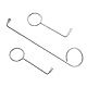 Litorange 3 Stück Universal Dietrich Set zum Öffnen der Tür, Edelstahl Buntbartschlüssel Universal für Zimmertüren,Türöffnungswerkzeug,Lockpicking Tool Set,Dietrich Schlüssel für Schrank