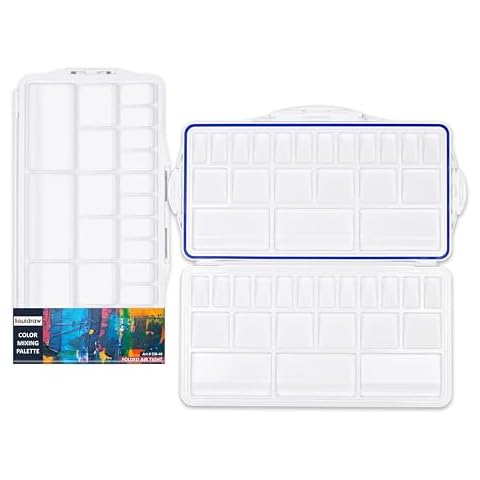 Liquidraw 42 Well Extra Large Folding Palette Cover
