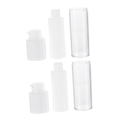 DEARMAMY 2Piezas Almacenamiento De Lociones Unidades Con Tapa Para Actividades Aire Fabricadas Duradero y Ligero