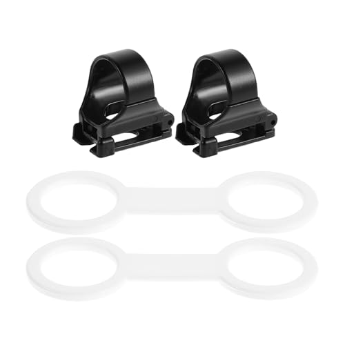 CIYODO 4 Piezas Clips de Silicona para Sujetar Tubo de Snorkel Accesorios Aplicables para Máscara y Equipo de Buceo Compatible con Careta de Buceo y Snorkel para Natación y Exploración