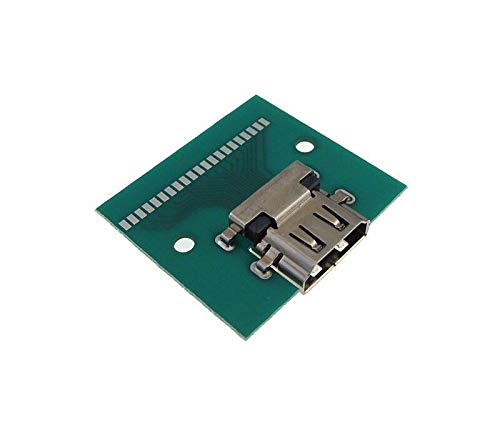 HDMI Female Connector Breakout Board - 2.54mm Pitch Breakout...