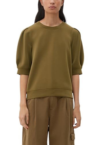 s.Oliver Women's 2129775 Sweatshirt Kurzarm, Olive 7723, 36