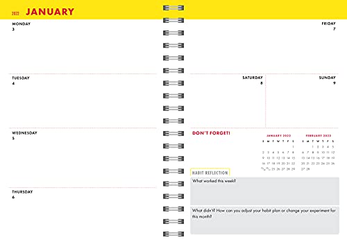 2022 Power of Habit Planner: Plan for Success, Transform Your Habits, Change Your Life (January - De