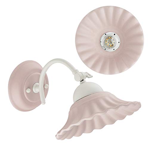 ✨ [CLASSICO GIOVANE] L'applique da parete interno Pastello, combina uno stile classico con un tocco contemporaneo. Le sue linee morbide e i colori tenui la rendono ideale per il soggiorno e la cameretta dei bambini. Disponibile in tre misure, si adatta ad ambienti classici, rustici e moderni. La lampada da parete con braccio orientabile Pastello è la soluzione che garantisce una distribuzione ottimale della luce in ogni ambiente. Scopri e abbina la linea Pastello