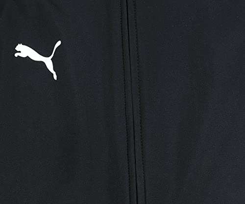 PUMA Jungen Teamrise Sideline Jacket Jr Sweatshirt, Puma Black-Puma White, 128 EU – Ansicht 3