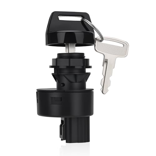 JAVIK Ignition Key Switch 3 Position 4 Pins for Polaris