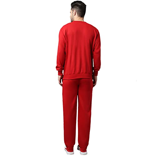 Image of Mack Jonney Fleece Solid Tracksuit Co-ord Set for Men- SW RN LOWER 02-P