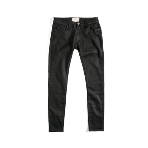 Men's Vintage Pants Straight Fit Jeans Full Length Fashion Denim Trousers2