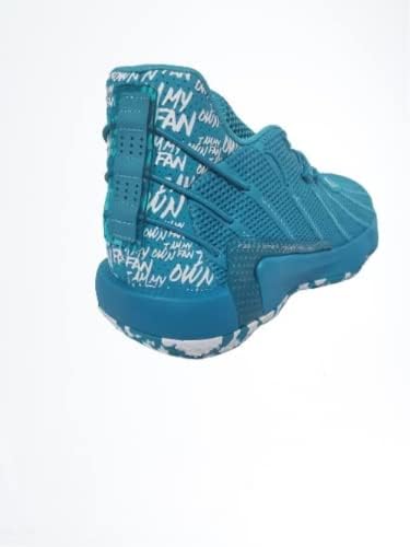 adidas Men's Dame 7 Low Basketball Shoes, Teal US 14.5 | Image 3
