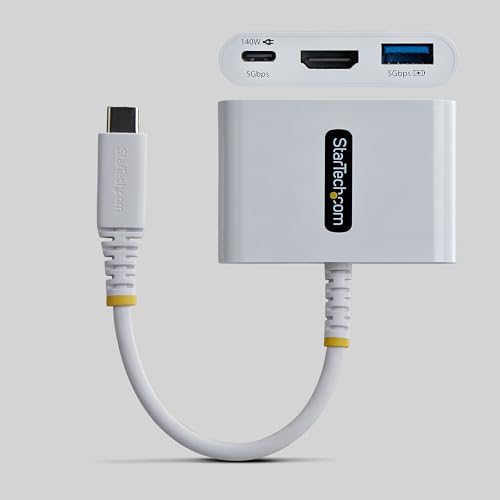 Mini Dock USB-C a HDMI 4K 60Hz compatible con Dell ThinkPad HP e iPad 2