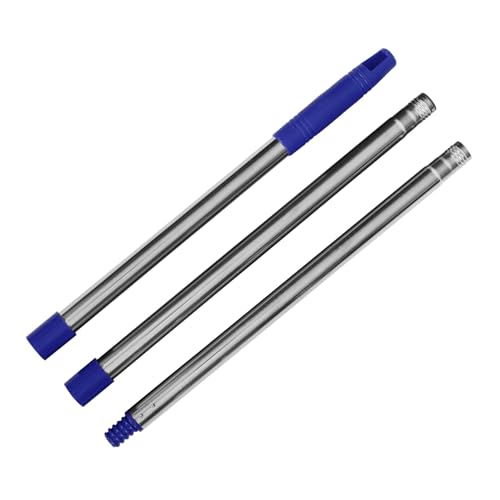 HOMOCONO 1 Set Section Mop Replacement Pole Durable Stainless Steel and Handle for Easy Floor Cleaning for Hard to Reach Areas Compatible with Various Mop Systems