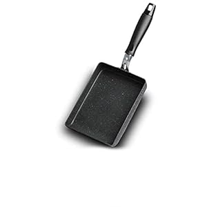 Draagbare rechthoekige pan, Tamagoyaki, non-stick Medische steen, anti-uitbarsting handvat, Japanse stijl kleine pan…