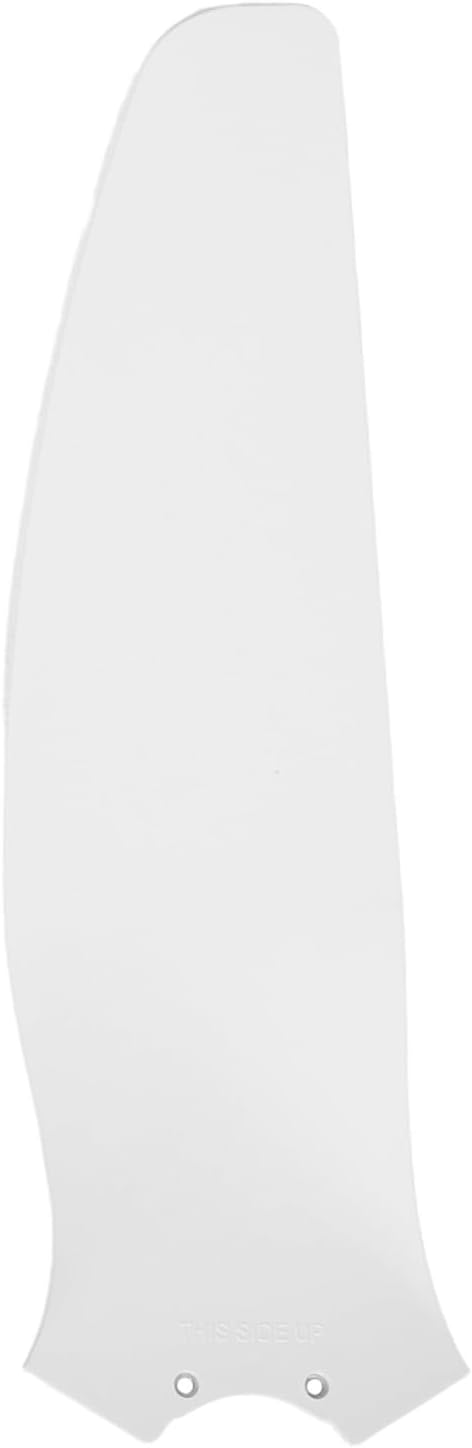 Plastic Fan Replacement Blades Ceiling and Pedestal Fan Parts Plastic Leaves for Easy Installation and Enhanced Cooling Performance White