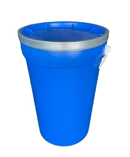 Mugar Bidon de plástico con Boca Ancha de 50 litros Encajable