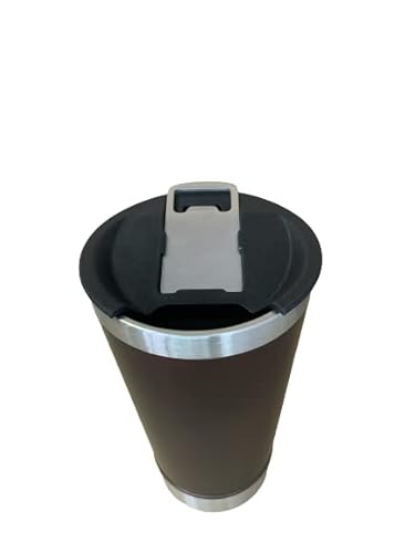 Koix Copo Térmico Para Cerveja Chopp 500ML Com Tampa (Vinho)