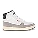 Levi's Womens Venice Synthetic Leather Casual High Top Sneaker Shoe, White/Cement/Black, 8.5 M