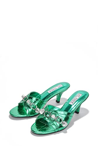 Cameli Open Toe Barely There Heels (Cameli)2