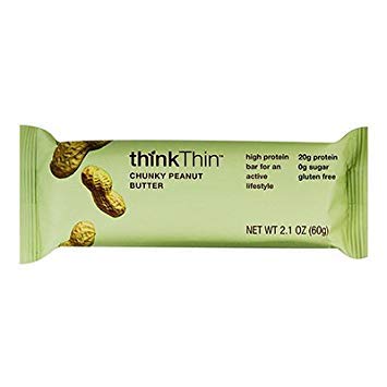 Amazon.com : Think Products Thin Bar Chnky Pnut Btr - 2.1 Oz (Pack of ...