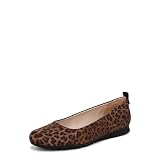 Dr. Scholl's Womens Timeless Ballet Flat Leopard Print 8.5 M