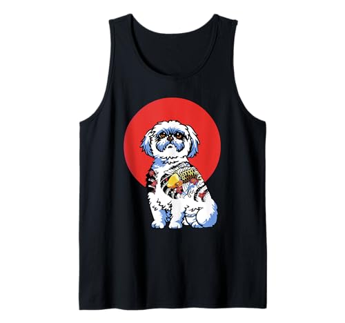 Yakuza Shih Tzu Tank Top Yakuza Shih Tzu Tank Top