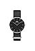 Daniel Wellington Classic Cornwall Orologio Unisex Adulto, 36mm, in NATO, Nero/Argento