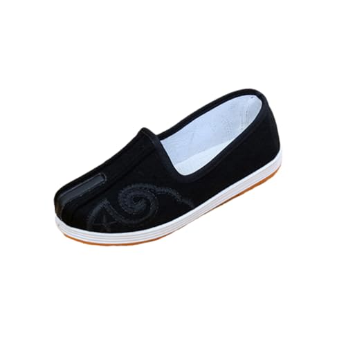 Libaobaoyo - Kid Old Beijing Kung Fu Cloth Shoes Flats Embroidery Rubber Sole Chinese Traditional Unisex